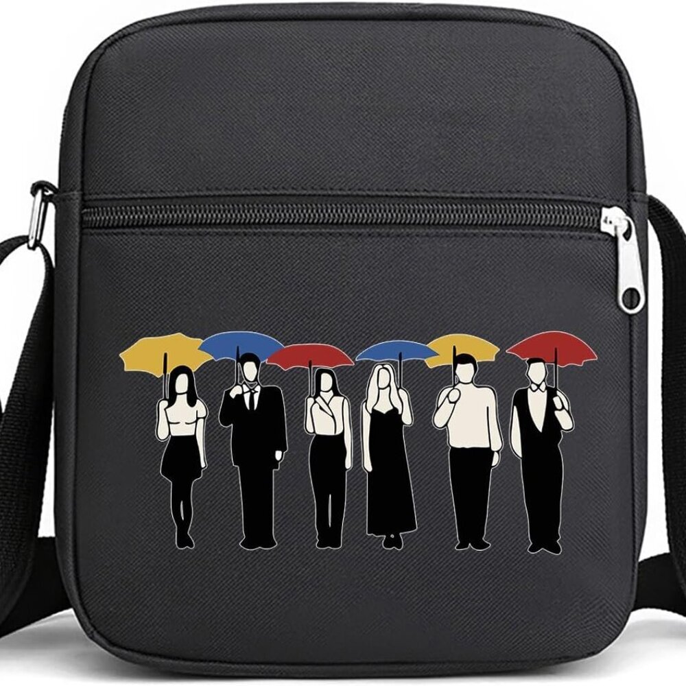 TV Show Merchandise Friends Crossbody Shoulder Bag for Women Men Handbag with Ad
